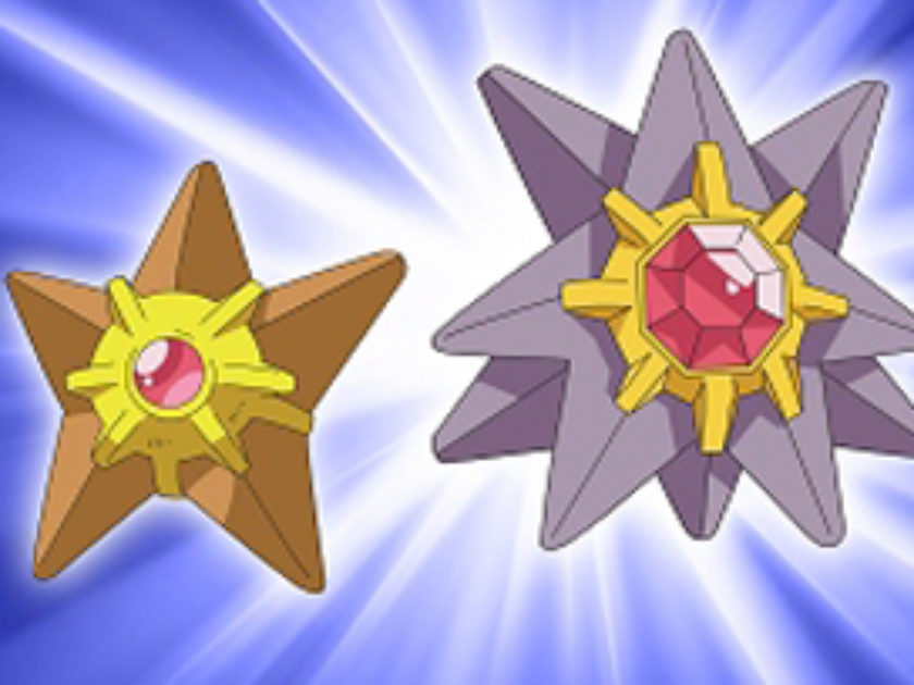 Staryu e Starmie